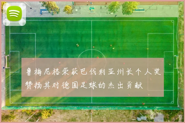 鲁梅尼格荣获巴伐利亚州长个人奖赞扬其对德国足球的杰出贡献